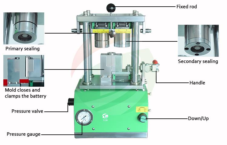 product-750-480 Pneumatic Cylindrical Battery Sealing Machine