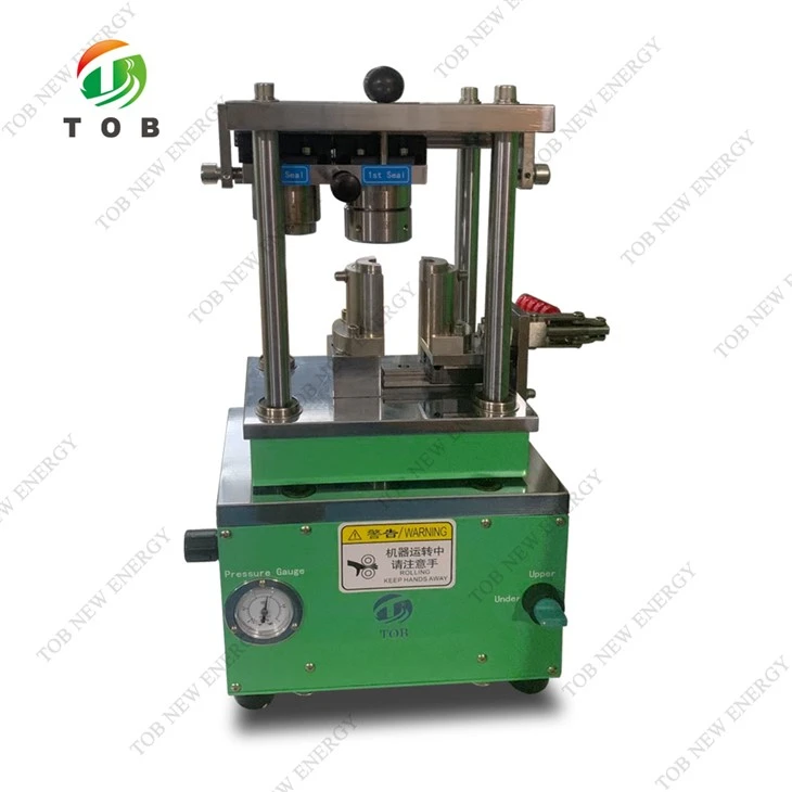 Pneumatic Cylindrical Battery Sealing Machine